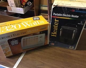 Two Space Heaters