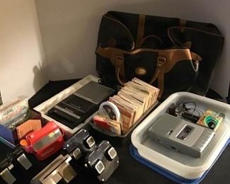 Viewfinders and Tape Recorders