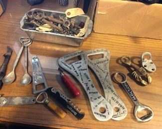 Vintage Can Openers and Assorted Vintage Keys