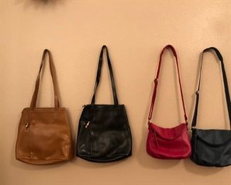 Longchamp Paris (L) The Sak Leather (R) Handbags