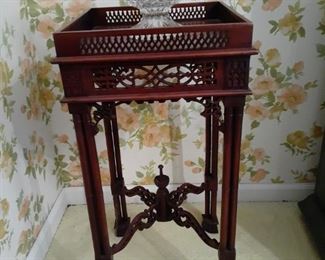 Chippendale side table