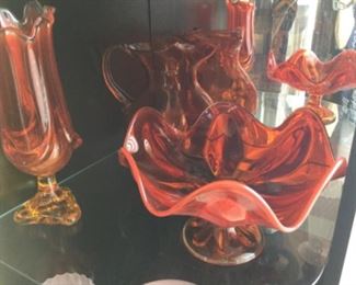 Orange glass lovelies