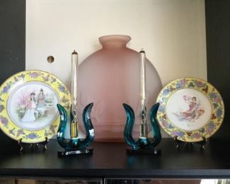 Candles are actually oil lamps