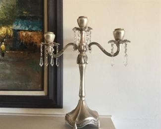 Pair  candelabras