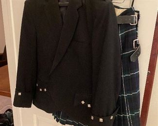 Kilt outfit with all accessories, purchased in Scotland