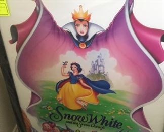 Framed Disney movie posters