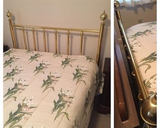 Brass Bed with Footboard