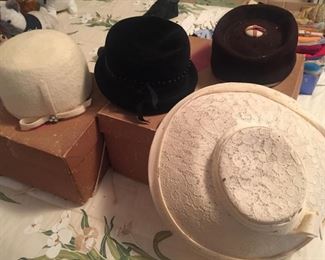 Vintage Ladies Hats