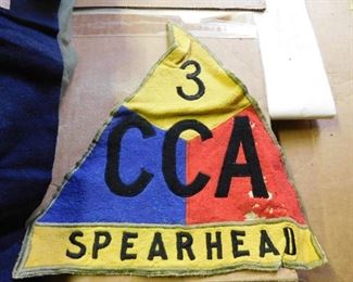 Large Theater Made Combat Command A 3rd Armored Division Patch(Vietnam Era)