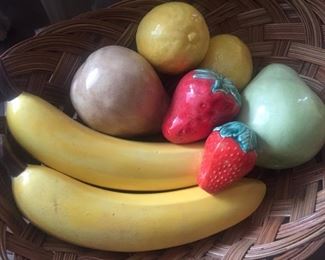 Ceramic Fruit