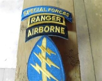 Special Forces Ranger Airborne Shoulder Patch