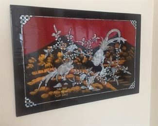 Inlaid Vietnamese Wall Hanging