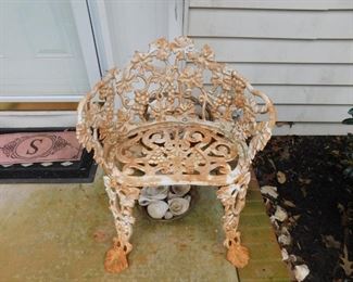 Wrought Iron Outdoor Chair