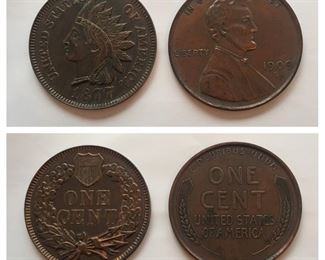 Large/Oversized Novelty Souvenir Pennies