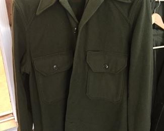 Korean War Olive Wool Field Shirt(108)