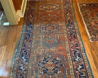 Oriental runner, 3'1" x 11'