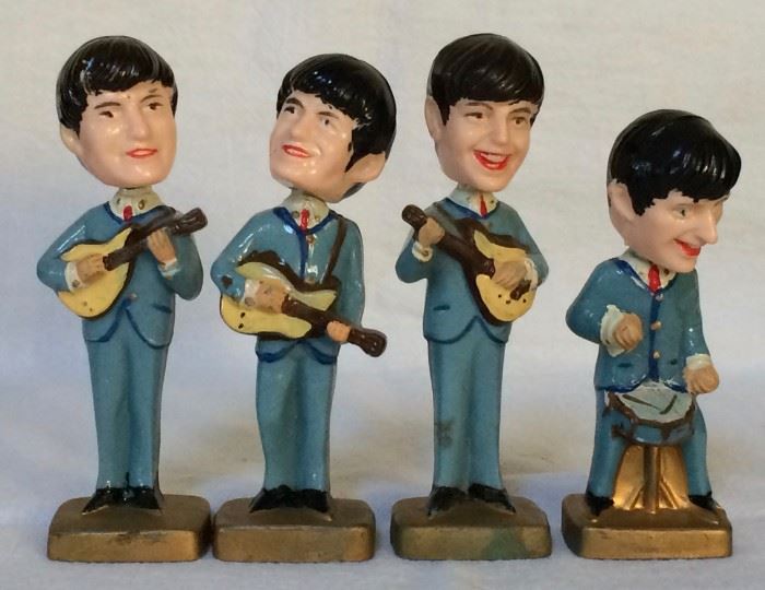 60s Beatles Bobbleheads