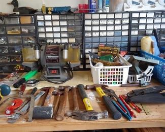 Tools & 5 Drawer Cabinets