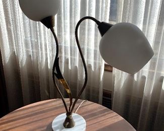 Mid-Century Tulip Lamp