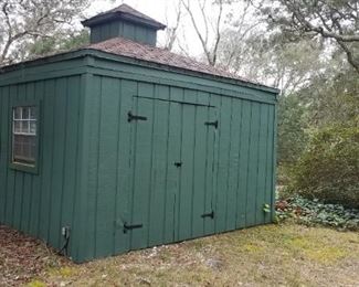 First of two out buildings, all packed full ! 