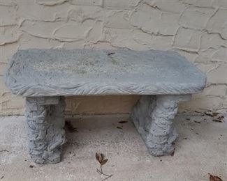 Unique concrete pair of benches / rabbit themed.  Available for pre-sale @ $75.00 ea