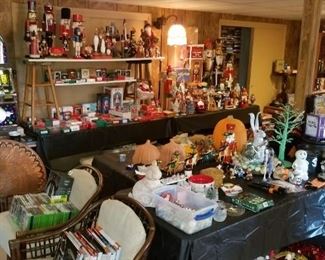 Basement is a treasure trove of collectibles!