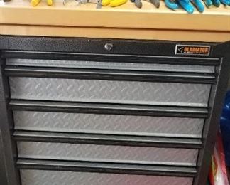 Multiple toolboxes and work bench sets to be sold