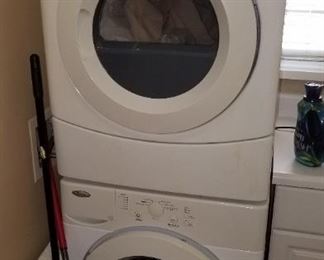 Clean, gently used Whirlpool stacking or side by side.  Less than 3yrs old. Available for pre-sale @ $750.00   