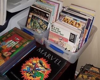 Huge collection of comic book HB and PB tribute books. 