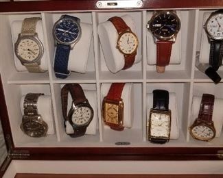 small assortment of watches. 