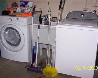 Whirlpool Cabrio washer and Whirlpool Duet gas dryer