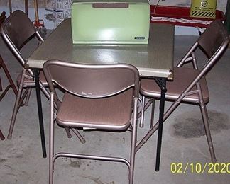 Samsonite card table