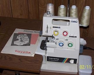 Toyota sewing machine