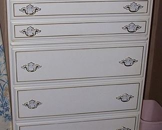 Bassett high boy dresser