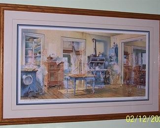 Signed and numbered Charles Peterson print "... and Apple Pie"