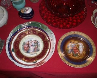 Angelica Kauffman decorated porcelain