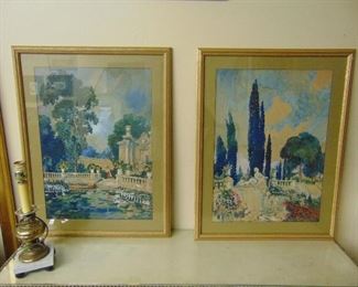 Pair of Art Deco Prints