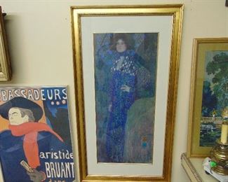 Klimt-One of Seven Muses-Print