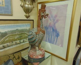 Thai Wooden Carved Dragon