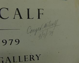 Close up of Signature