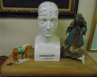 Phrenology Head L N Fowler