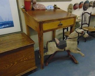 Primitive Schoolmasters Desk