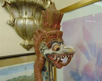 Close up of Dragon Head