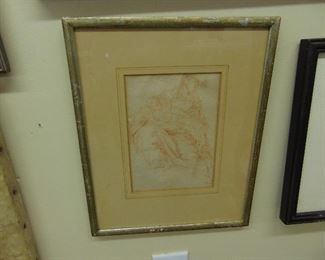 Print of Red Engraving