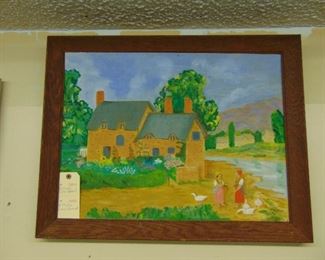 Oil on Board B Miller