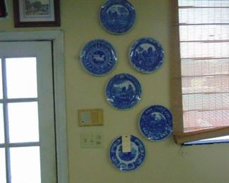 Lot of 6 Spode Plates