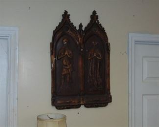 Antique Plaster Wall Art