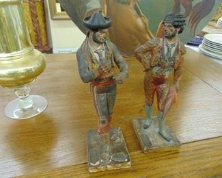 Antique Matador Figures