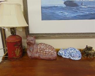 Mexican Pottery Cats