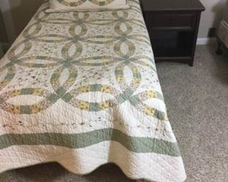 Twin Size Bed and Nightstand https://ctbids.com/#!/description/share/332953